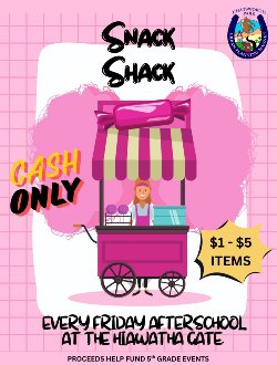 Snack Shack Flyer
